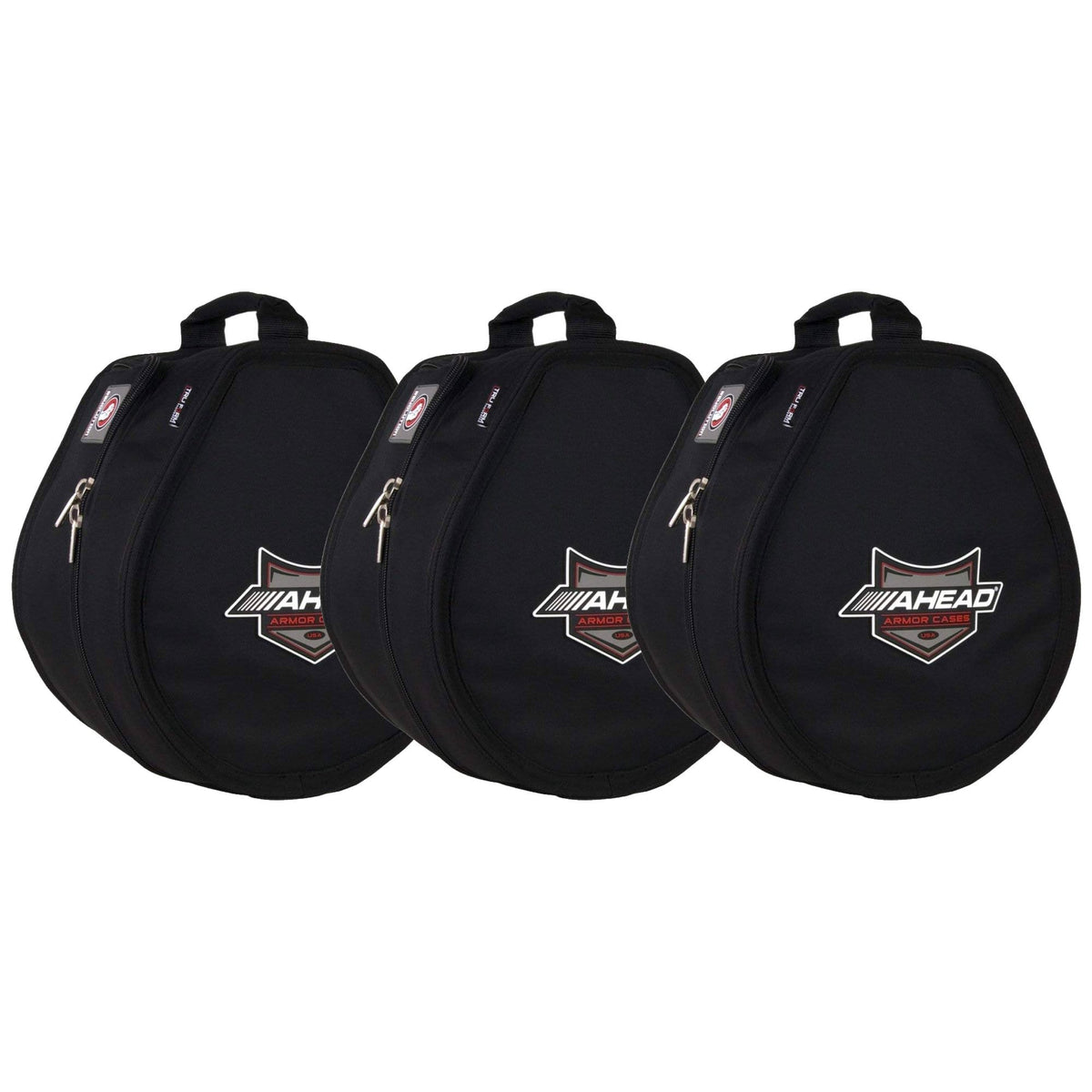 Ahead Armor 12x9/16x16/22x16 Drum Soft Case (3 Pack Bundle) - MUSICTONER