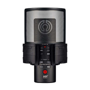 Aim Audio INSPIRE + PACK Multi-Pattern Studio Mic w ORBIT/SENTRY Shockmount & Case - MUSICTONER