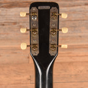 Airline Model 7214 Guitar w/ Amp in Case Black 1960s - MUSICTONER