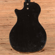 Airline Model 7214 Guitar w/ Amp in Case Black 1960s - MUSICTONER
