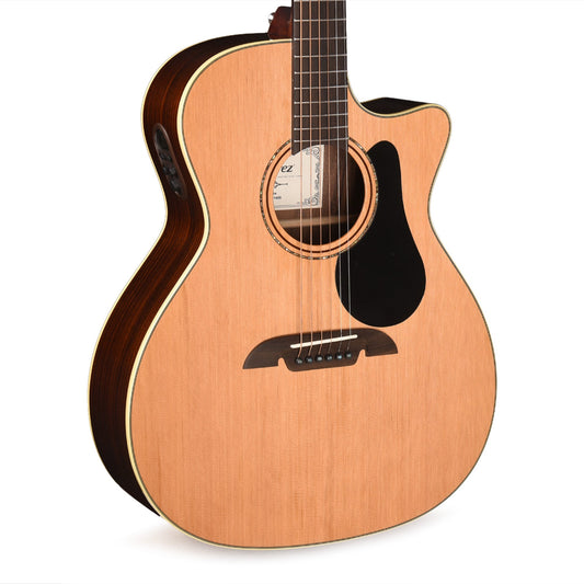 Alvarez AG75ce Artist Grand Auditorium Solid A+ Western Red Cedar/Rosewood Natural - MUSICTONER