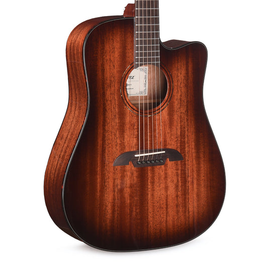 Alvarez MD66ce Masterworks Dreadnought Solid African Mahogany/Solid African Mahogany Shadowburst - MUSICTONER