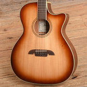 Alvarez AG60ce Artist 8-String Grand Auditorium Solid A+ Sitka Spruce/African Mahogany Shadowburst - MUSICTONER