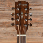 Alvarez AG60ce Artist 8-String Grand Auditorium Solid A+ Sitka Spruce/African Mahogany Shadowburst - MUSICTONER