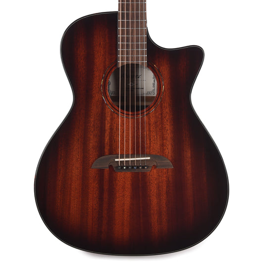 Alvarez MG66ce Masterworks Grand Auditorium Solid African Mahogany/Solid African Mahogany Shadowburst - MUSICTONER