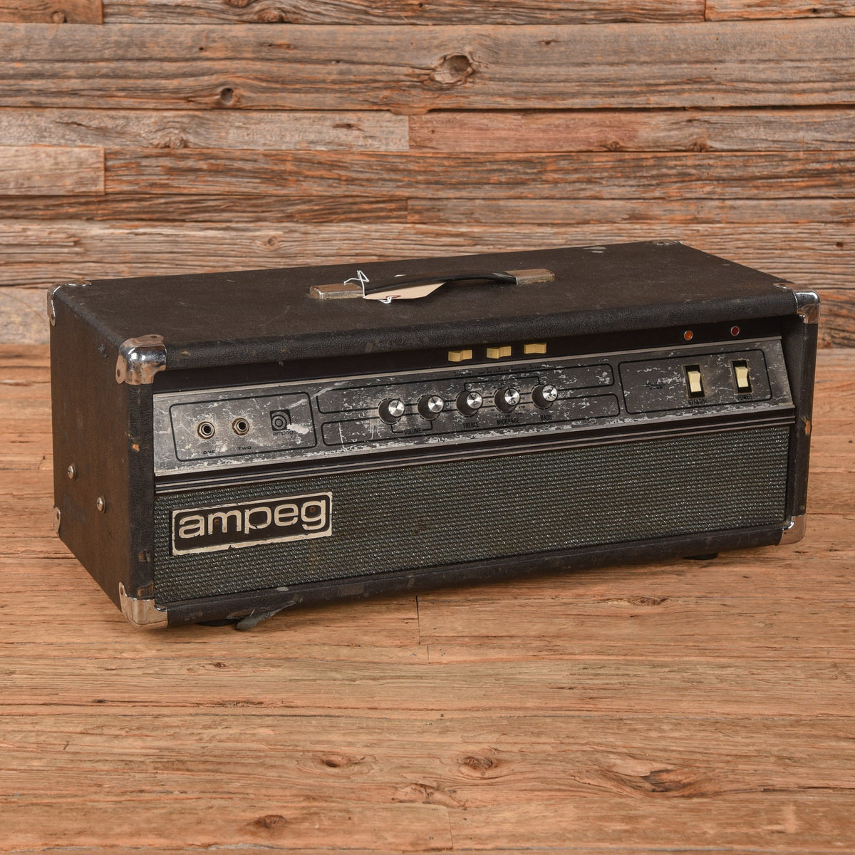 Ampeg V-4B 100-Watt Tube Bass Amp Head 1970s - MUSICTONER