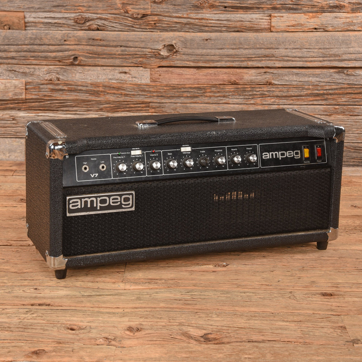 Ampeg V7 100-Watt Guitar Amp Head 1980s - MUSICTONER