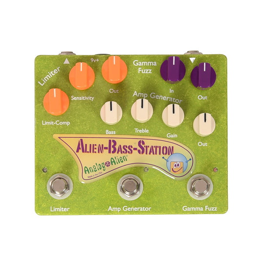 Analog Alien Alien Bass Station Pedal - MUSICTONER