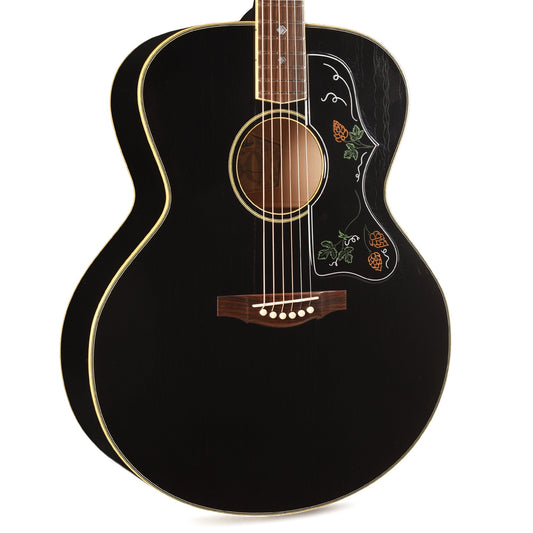 Atkin The AJ "Hops Guard" Baked Sitka Spruce/AAA Flamed Maple Black Top - MUSICTONER