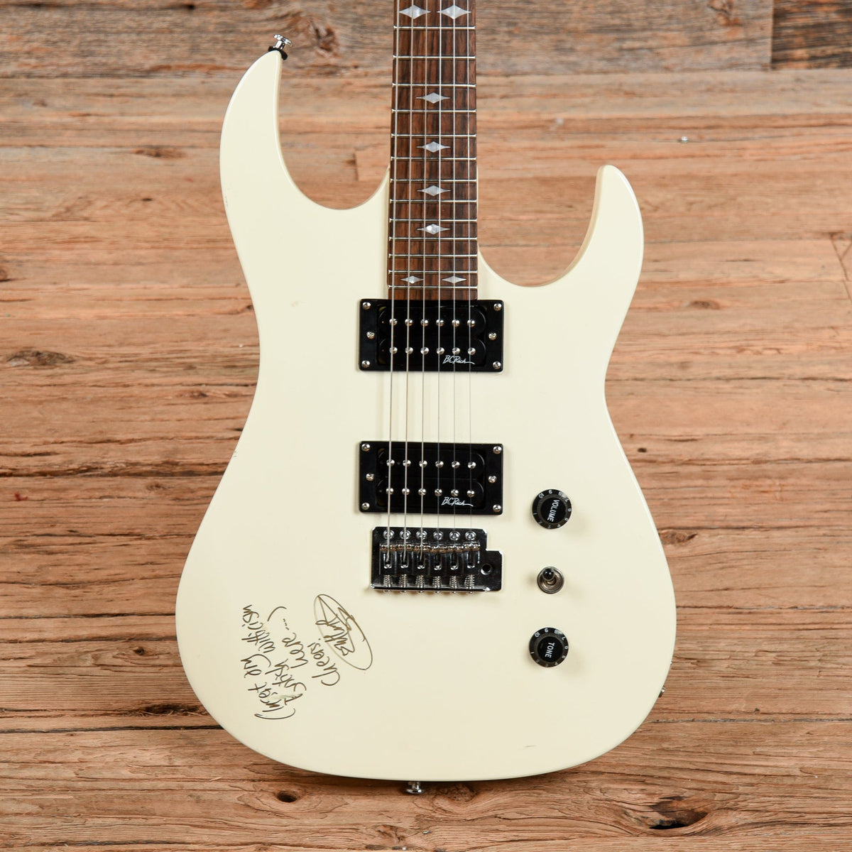 B.C. Rich ASM-1 White - MUSICTONER