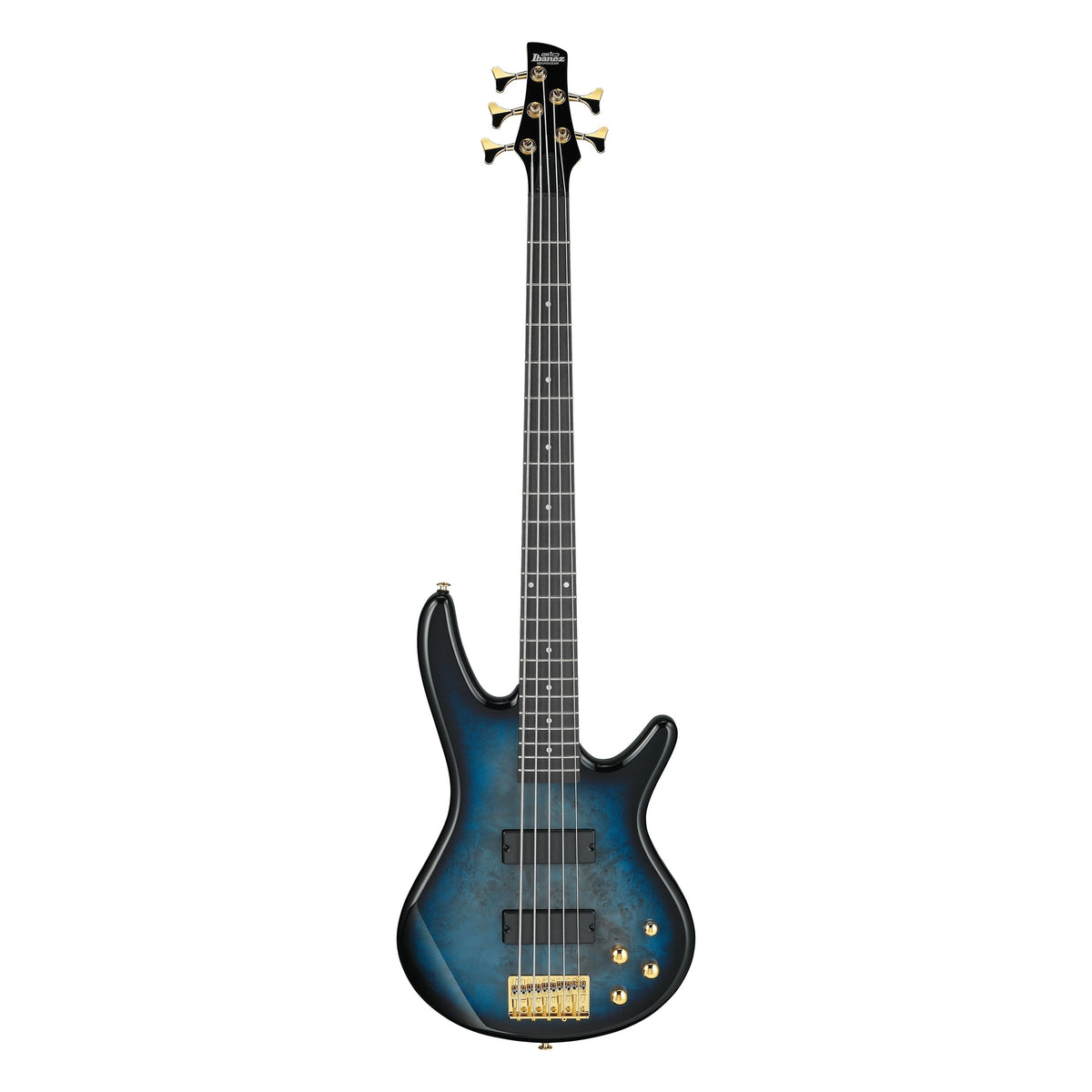 Ibanez GSR205PC 5-String Bass Guitar - Transparent Marine Burst