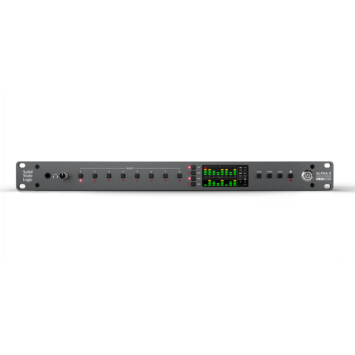 Soild State Logic ALPHA 8 High-Performance 8 x 8 AD/DA converter with Analogue ADAT S/PDIF and USB Interface