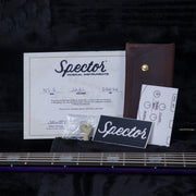 Spector USA Custom NS-5 5-String Electric Bass Guitar - Rain Glow - CHUCKSCLUSIVE - #2232