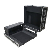 ProX XS-YDM7COMPACTEXDHW ATA Digital Audio Mixer Flight Case for Yamaha DM7 Compact Expansion Console with Doghouse compartment and Caster wheels
