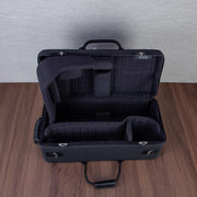 Marcus Bonna Compact Triple Case for Piston Trumpets and Flugel - Black