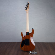 ESP USA M-I FR-DLX Flamed Maple Electric Guitar - Dark Lime Sunburst - #US23319