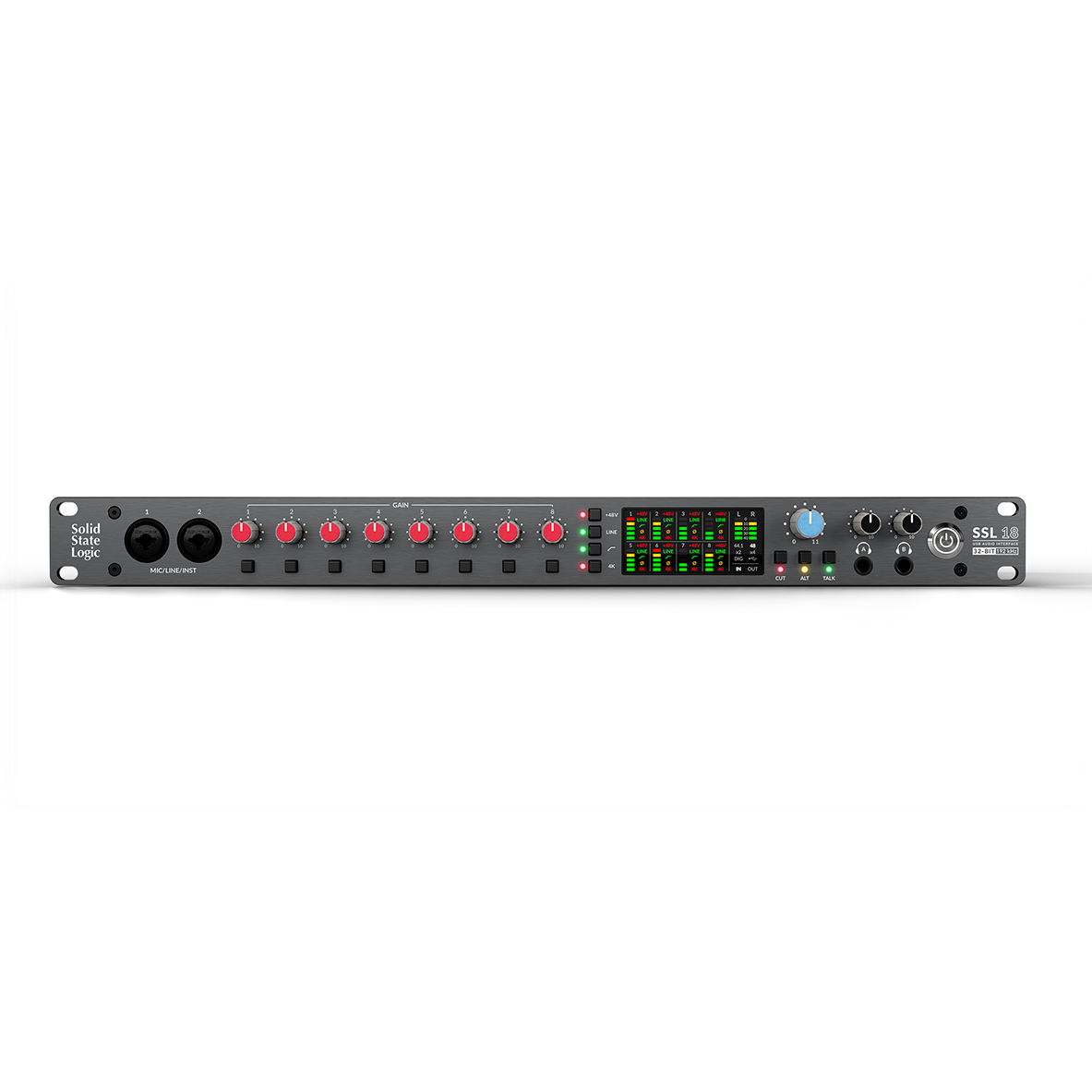 Soild State Logic SSL 18 26-In/28-Out High Performance USB-C Audio Interface