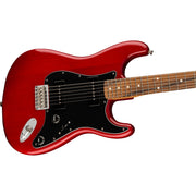 Fender Noventa Stratocaster Electric Guitar - Crimson Red Transparent, Pau Ferro Fingerboard