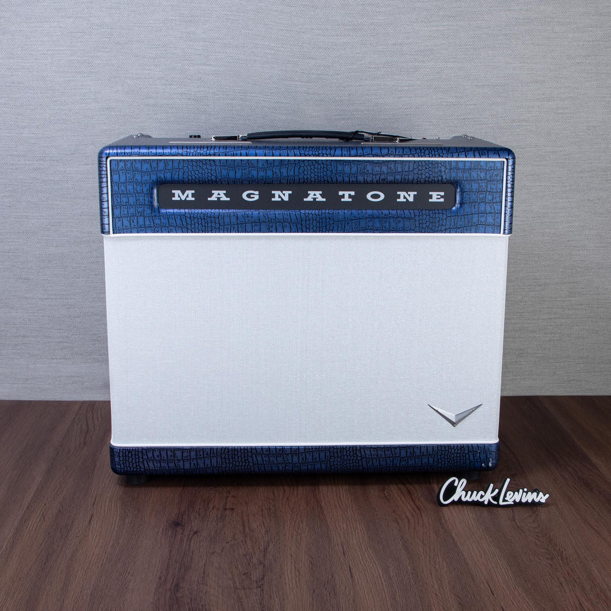 Magnatone Super Fifty-Nine M-80 1x12-Inch Tube Combo Guitar Amplifier - Blue