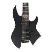 Sire Larry Carlton X6 7-String Electric Guitar - Black Satin