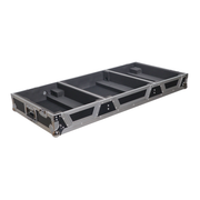ProX XS-CDJ3KA9W ATA Flight Case for Pioneer CDJ 3000 Player and DJM A9 4-Channel DJ Mixer with Wheels