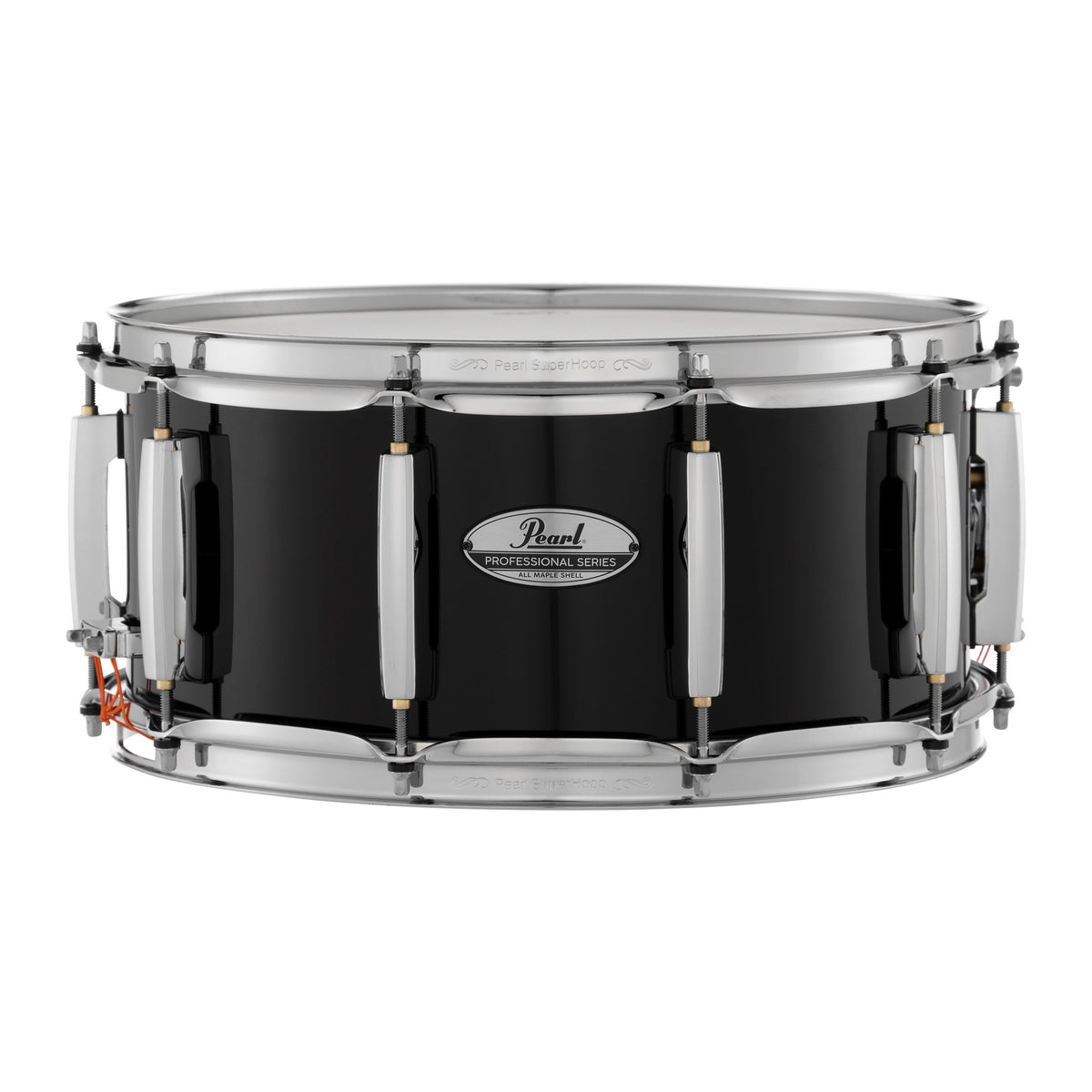 Pearl 6.5 x 14-Inch Professional Maple Snare Drum - Piano Black