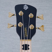 Spector Euro 4 Electric Bass Guitar - Natural Black Burst Gloss - CHUCKSCLUSIVE - #NB22963