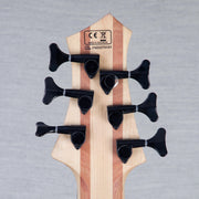 Sire M7-6 Fretless 6-String Bass Guitar - Transparent Black