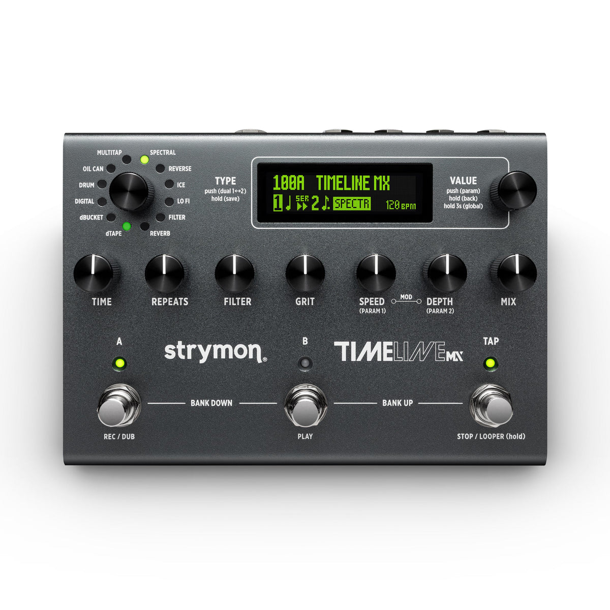 Strymon TimeLine MX Multi-Delay Workstation Effects Pedal