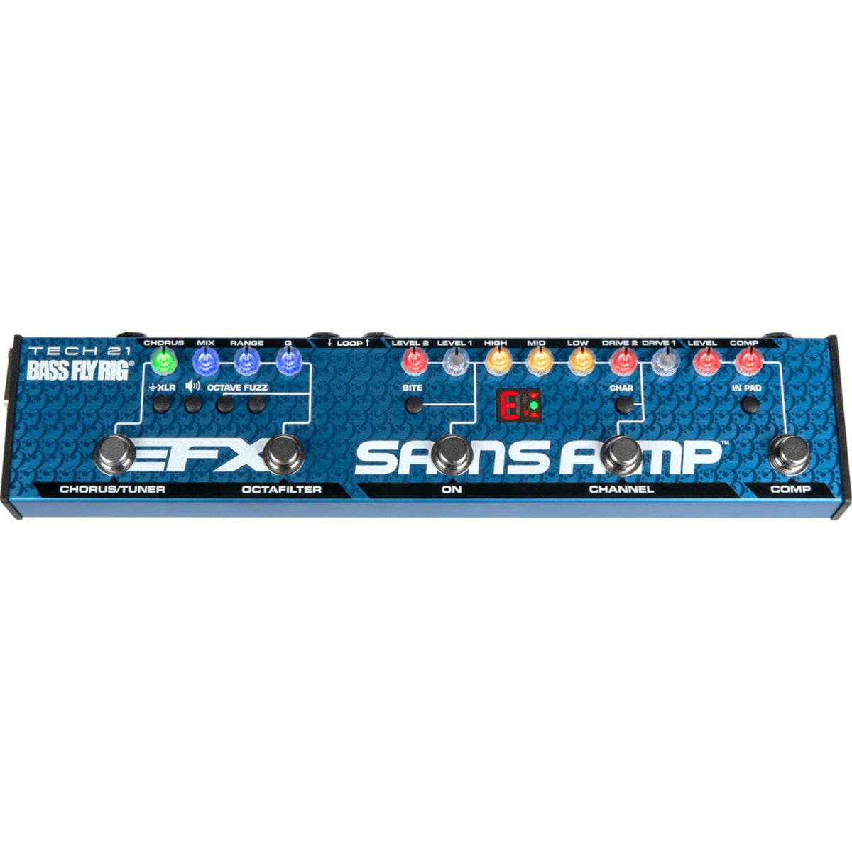Tech 21 Bass Fly Rig v2 Bass Multi-effects Pedal
