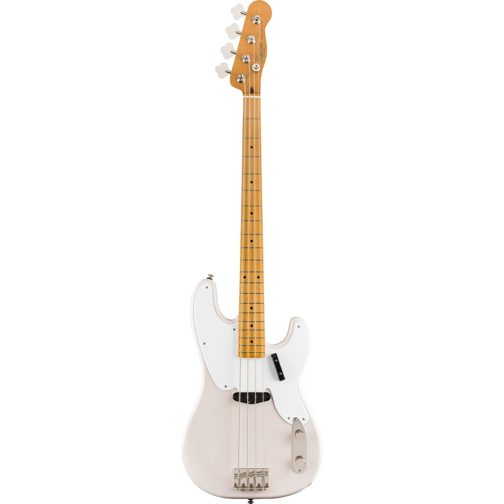 Squier Classic Vibe '50s Precision Bass Guitar - White Blonde, Maple Fingerboard