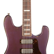 Castedosa Conchers Baritone Electric Guitar - Purple Metallic - #049