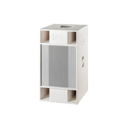 BASSBOSS Sublim8 Column PA Speaker wIth 18-inch Sub - White