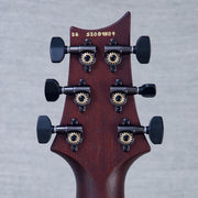 PRS S2 Custom 24-08 Poplar Burl Electric Guitar - Black Gold Burst - #S2089509