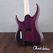 Legator G7FSS Ghost Super Shred Series Electric Guitar - Satin FM Purple