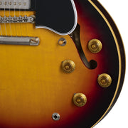 Gibson Custom Shop Murphy Lab 1958 ES-335 Reissue Semi-Hollowbody Electric Guitar - Light Aged Tri-Burst