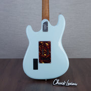 Music Man Cutlass SSS Trem Electric Guitar - Powder Blue