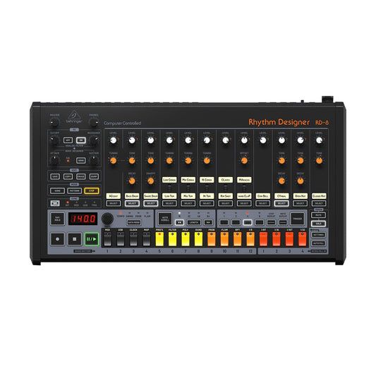 Behringer RD-8 MKII Analog Drum Machine - MUSICTONER