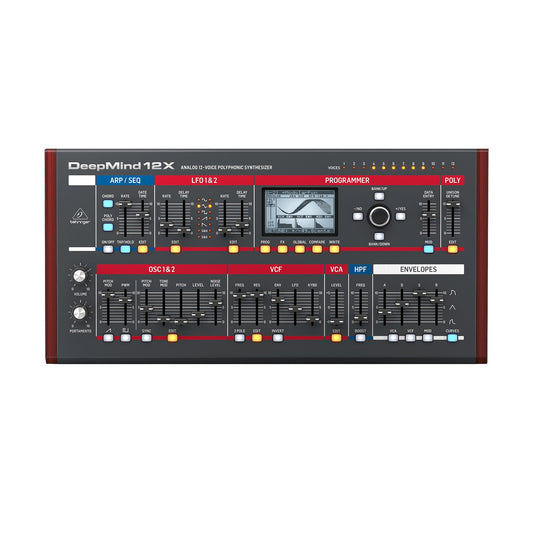 Behringer Deepmind 12XD 12-Voice Analog Polyphonic Desktop Synthesizer - MUSICTONER