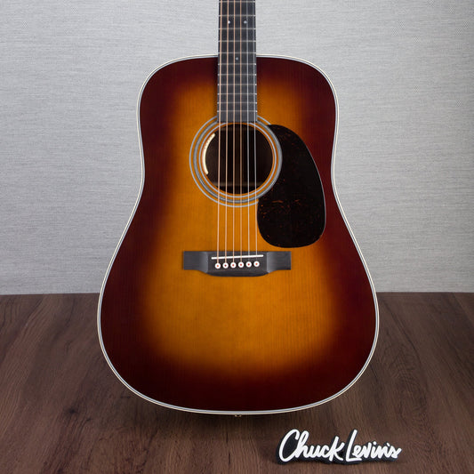 Martin Custom Shop D-28 Style Wild Grain Rosewood/Adirondack Spruce LR Baggs Anthem Acoustic Electric Guitar - Ambertone 1933 - #M2799761