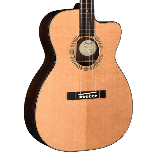 Bourgeois Downeast OMCE Soloist Thermo-Cured Sitka/Honduran Mahogany Natural - MUSICTONER