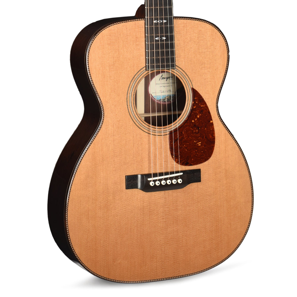Bourgeois Touchstone Signature OM Torrefied Alaskan Sitka/Madagascar Rosewood Natural - MUSICTONER