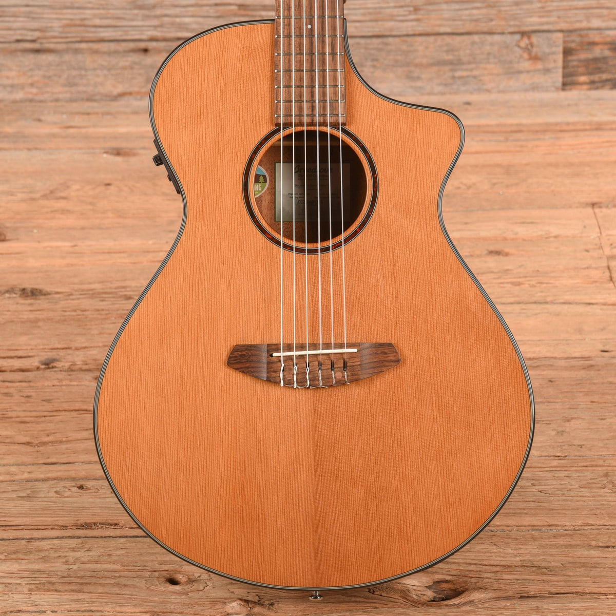 Breedlove Discovery S Concert Nylon CE Natural 2024 - MUSICTONER