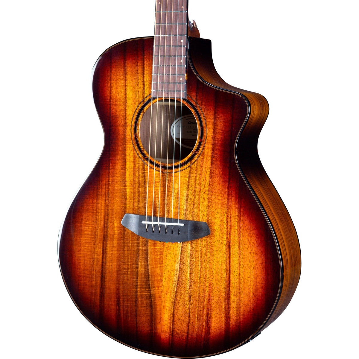 Breedlove Pursuit Exotic S Concert Tiger’s Eye CE Acoustic-Electric Guitar