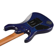 Ibanez AZ427P2QM 7-String Electric Guitar - Twilight Blue Burst