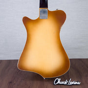 Castedosa The Halcon Baritone Electric Guitar - Aged Burnt Toast Marshmallow - #359