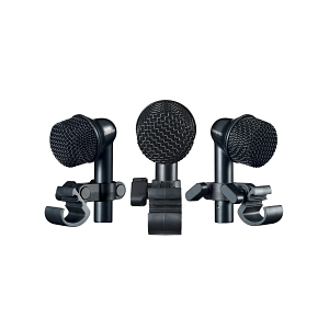 Shure NXN6-3PK Nexadyne Tom Mics 3 Pack - Black