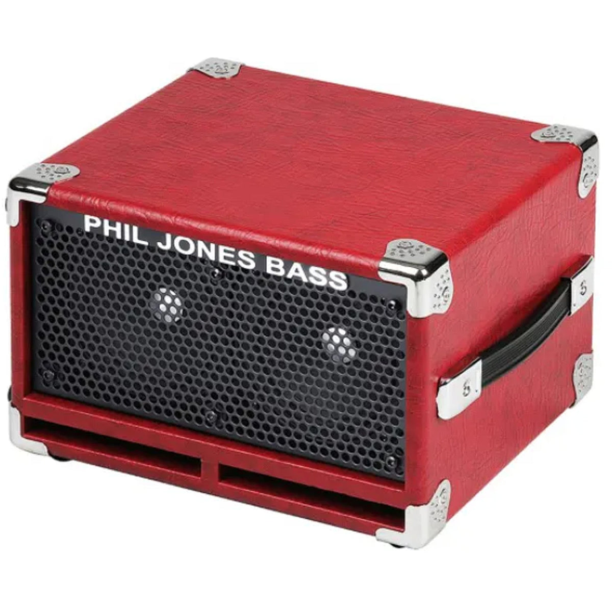 Phil Jones C2 Compact 2 2x5” Bass Cabinet in Red 8 Ohm