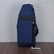 Marcus Bonna Nylon Bassoon Case with Rain Cover - Blue and Turquois
