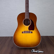 Gibson J-45 Standard Mahogany/Sitka Spruce Acoustic Electric Guitar - Honey Burst - #23174112